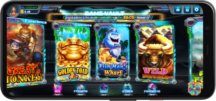 Game Vault browser and mobile access